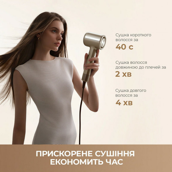 Фен Mova Shine 20 Silver (AMSH20-SIL)