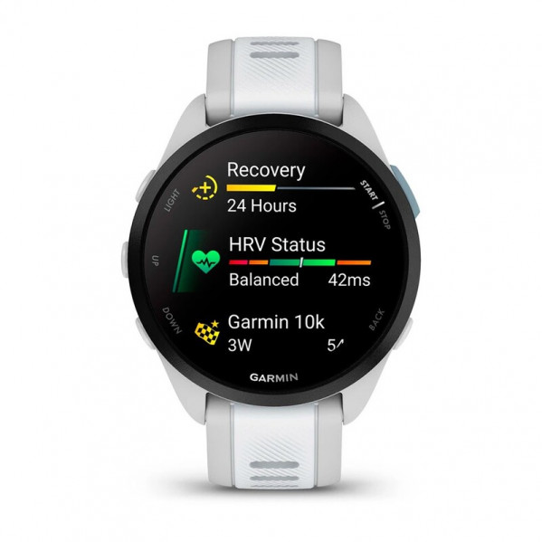 Смарт-годинник Garmin Forerunner 165 Mist Grey/Whitestone (010-02863-21)