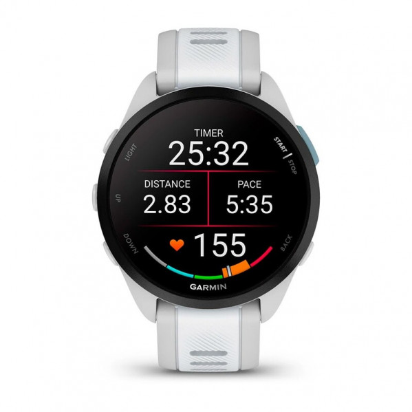 Смарт-годинник Garmin Forerunner 165 Mist Grey/Whitestone (010-02863-21)