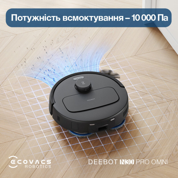 Робот-пилосос Ecovacs Omni N30 Pro (YDLX11-1) Black