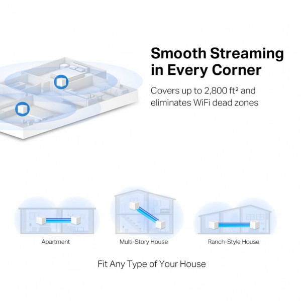 WiFi Mesh-система Mercusys Halo H30 (2-pack)