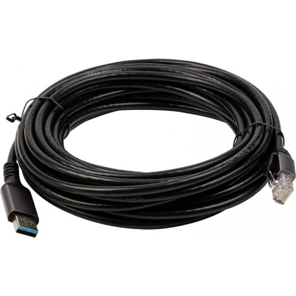 Кабель PowerPlant USB Type-А - RJ45 (M/М) 7.5м Black (CA915019)