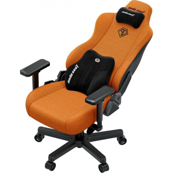 Крісло для геймерів Anda Seat Kaiser 3E XL Orange Fabric (AD23YC-XL-09-O-CF-O01)