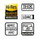 Гарнiтура Hator Hypergang 3 Wireless Black (ESH55)