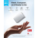 Універсальна мобільна батарея Anker Nano 10000mAh 45W White (A1638H21)