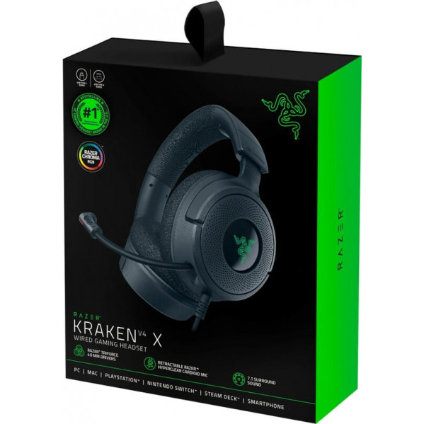 Гарнітура Razer Kraken V4 X (RZ04-05180100-R3M1)