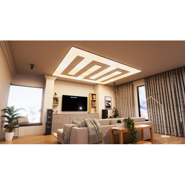 Світильник стельовий Nanoleaf Skylight Starter Kit, 3 шт., Apple HomeKit (NF083K02-3SL)