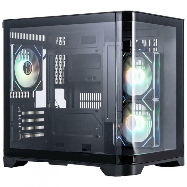 Корпус 1stPlayer UV5-BK-2FC7R-1FC7 Black без БЖ