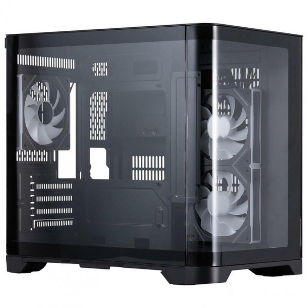 Корпус 1stPlayer UV5-BK-2FC7R-1FC7 Black без БЖ