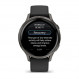 Смарт-годинник Garmin Venu 4 41mm Slate Bezel with Black Silicone Band (010-03013-02)