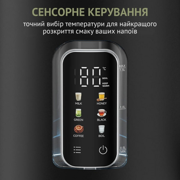 Електрочайник QUIN KTL-303