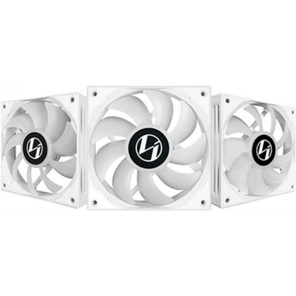 Вентилятор Lian Li ST120-3 3-Pack White (G99.12ST3W.00)