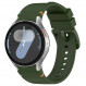 Ремінець BeCover Tape для Samsung Galaxy Watch (20mm) 3 41mm/4 40mm-44mm/5 40-44mm/6 40-44mm/7 40-44mm Khaki (712056)
