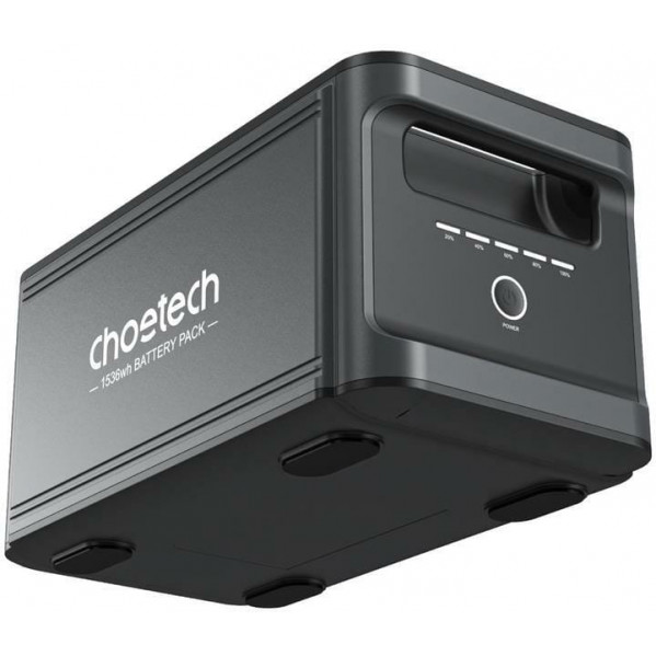Додаткова батарея Choetech BS065 1536Wh (BS065-BAT-BK)