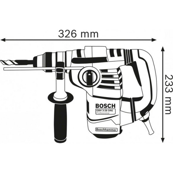 Перфоратор Bosch GBH 3-28 DRE (061123A000)