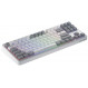Клавіатура бездротова Hator Rockfall 3 Mecha TKL Wireless Orange White (HTK851UA)