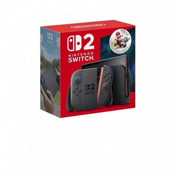 Ігрова консоль Nintendo Switch 2 Black Mario Kart World Bundle (0045496321529)