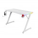 Геймерський стіл Trust GXT 709W Luminus RGB White (25328)