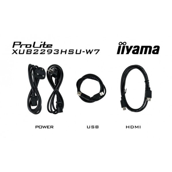 Монітор Iiyama 21.5" ProLite XUB2293HSU-W7 IPS White 100Hz