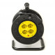 Фільтр живлення PowerPlant JY-2000/20 (PPRA08M200S4) 4 розетки, 20 м, чорний, на котушці