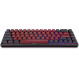Клавіатура бездротова Motospeed Darmoshark K5 Gateron Red Red-Black (dmk5rbgr)