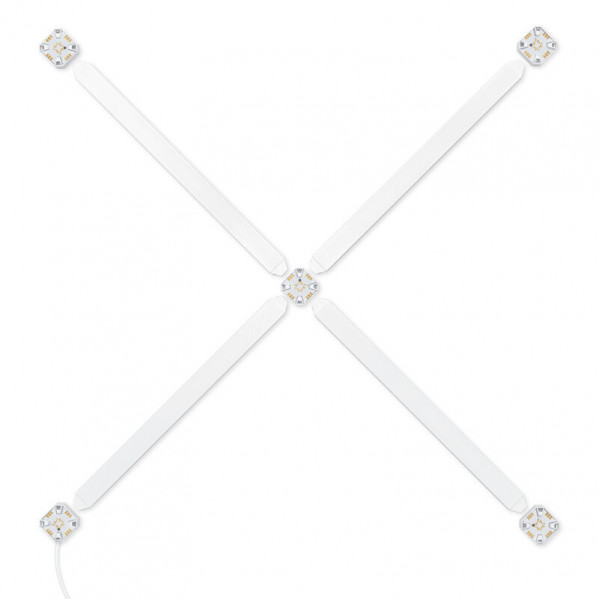 Розумна система освітлення Nanoleaf Lines 90 Degrees Starter Kit Apple HomeKit, 4 шт. (NL59K02-4SN00)