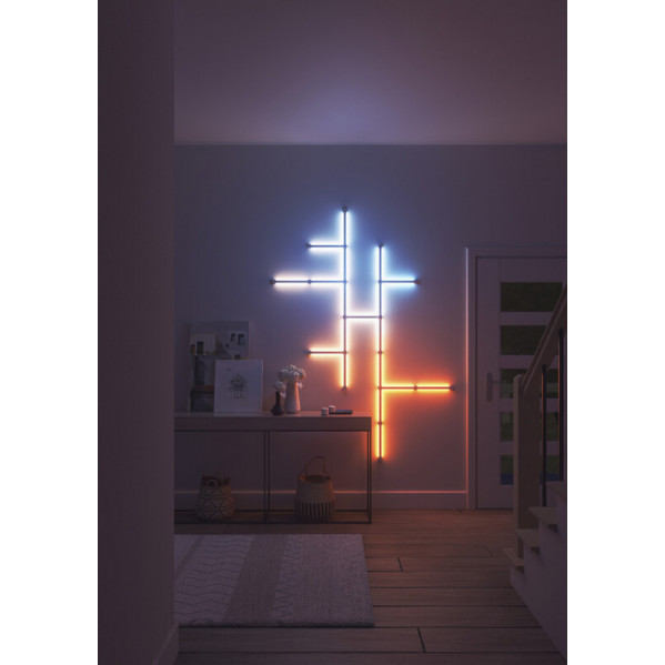 Розумна система освітлення Nanoleaf Lines 90 Degrees Starter Kit Apple HomeKit, 4 шт. (NL59K02-4SN00)